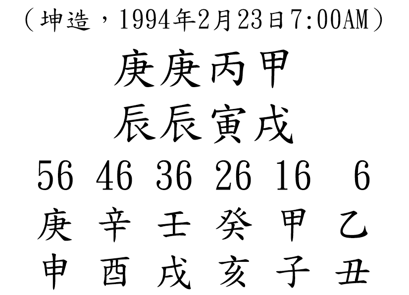 八字案例95