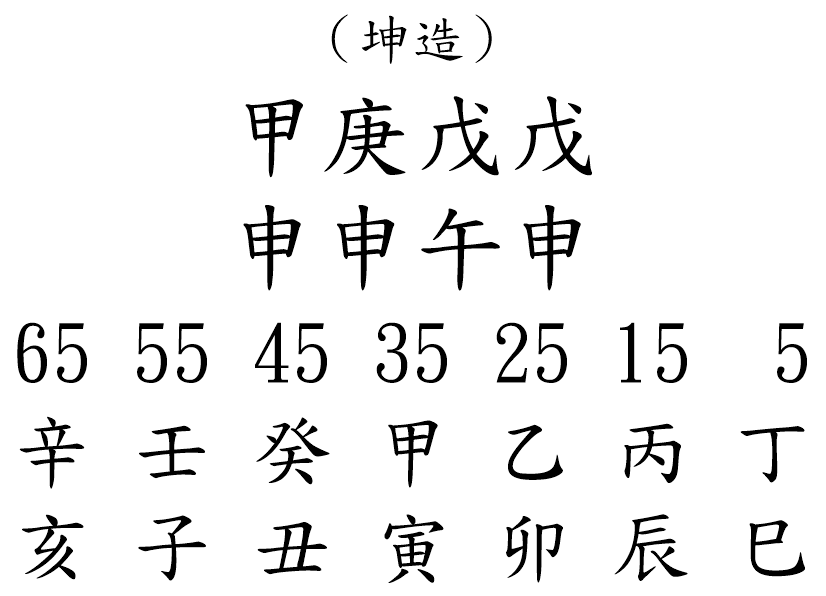 八字案例205