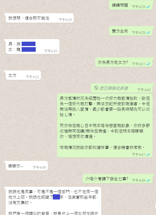 復合占卜