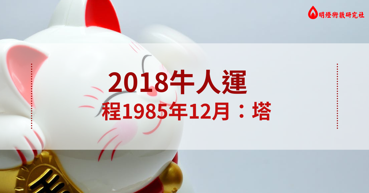 2018牛人运程1985年12月